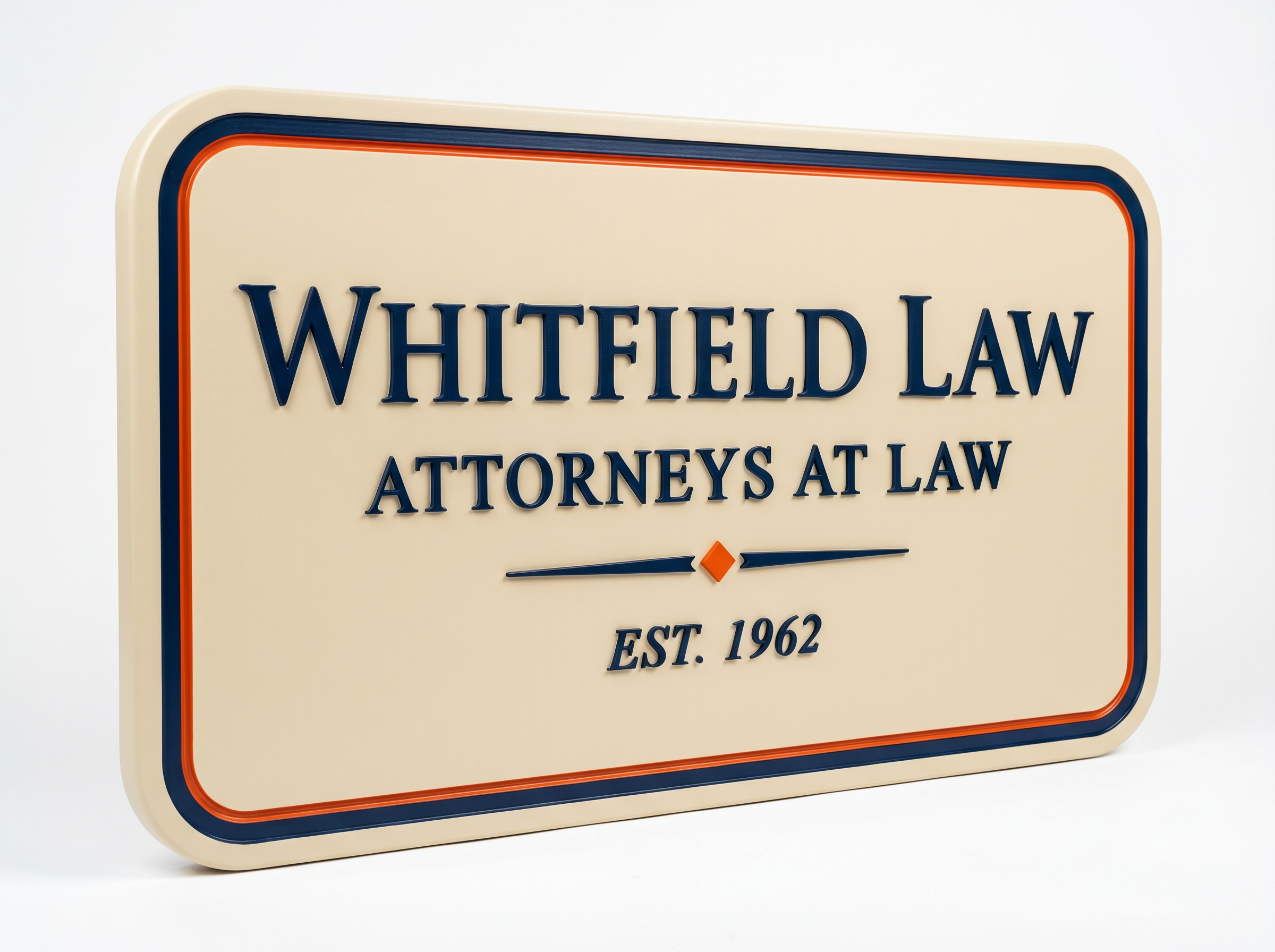 CORAFOAM HDU sandblasted sign example
